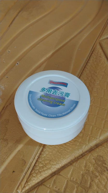 Shoe Cleaning Cream Ã¢â‚¬â€œ Stain Remover for Sneakers, White Rubber Sole & Polish (260g)