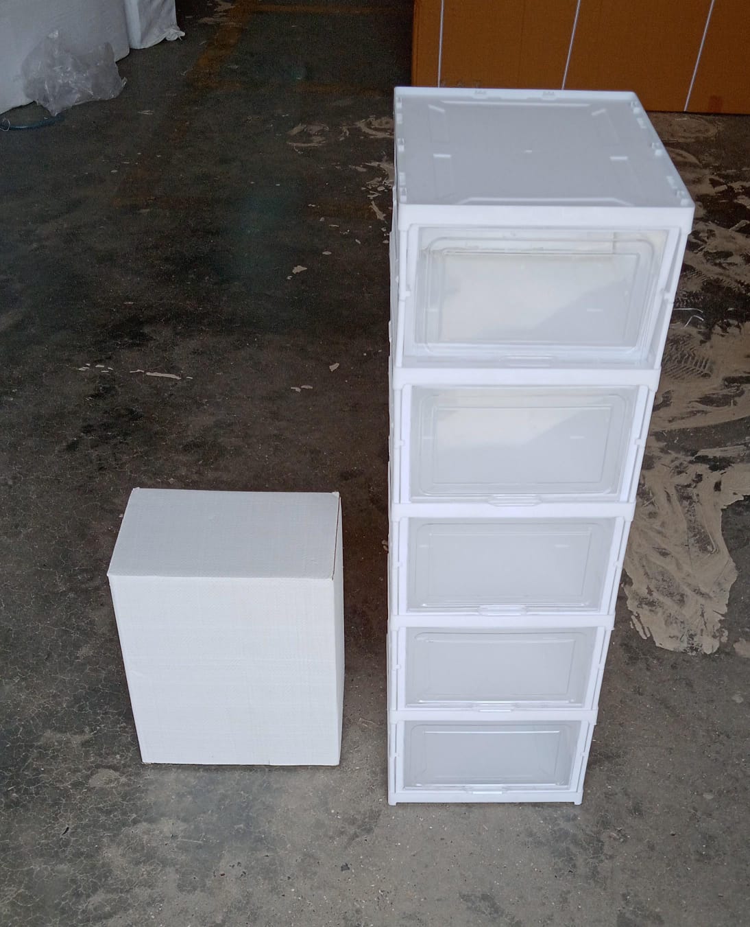 5-Layer Stackable Utility Cart Ã¢â‚¬â€œ Foldable Storage Organizer for Clothes & Home (1 Pc)