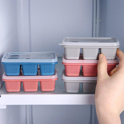 6-Grid Silicone Ice Tray Ã¢â‚¬â€œ Ideal for Household Ice Making