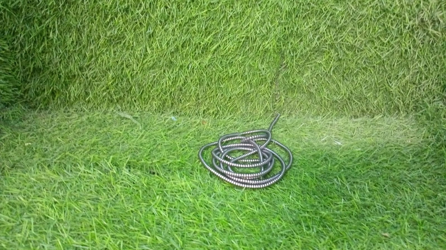 Metallic Cable Protector for Cords & Headphones (Spiral Wrap)-2 pcs