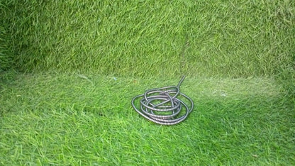 Metallic Cable Protector for Cords & Headphones (Spiral Wrap)-2 pcs