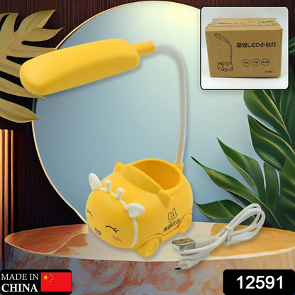 360Ã‚Â° Adjustable Foldable LED Desk & Reading Lamp Ã¢â‚¬â€œ USB Rechargeable (1 Pc)