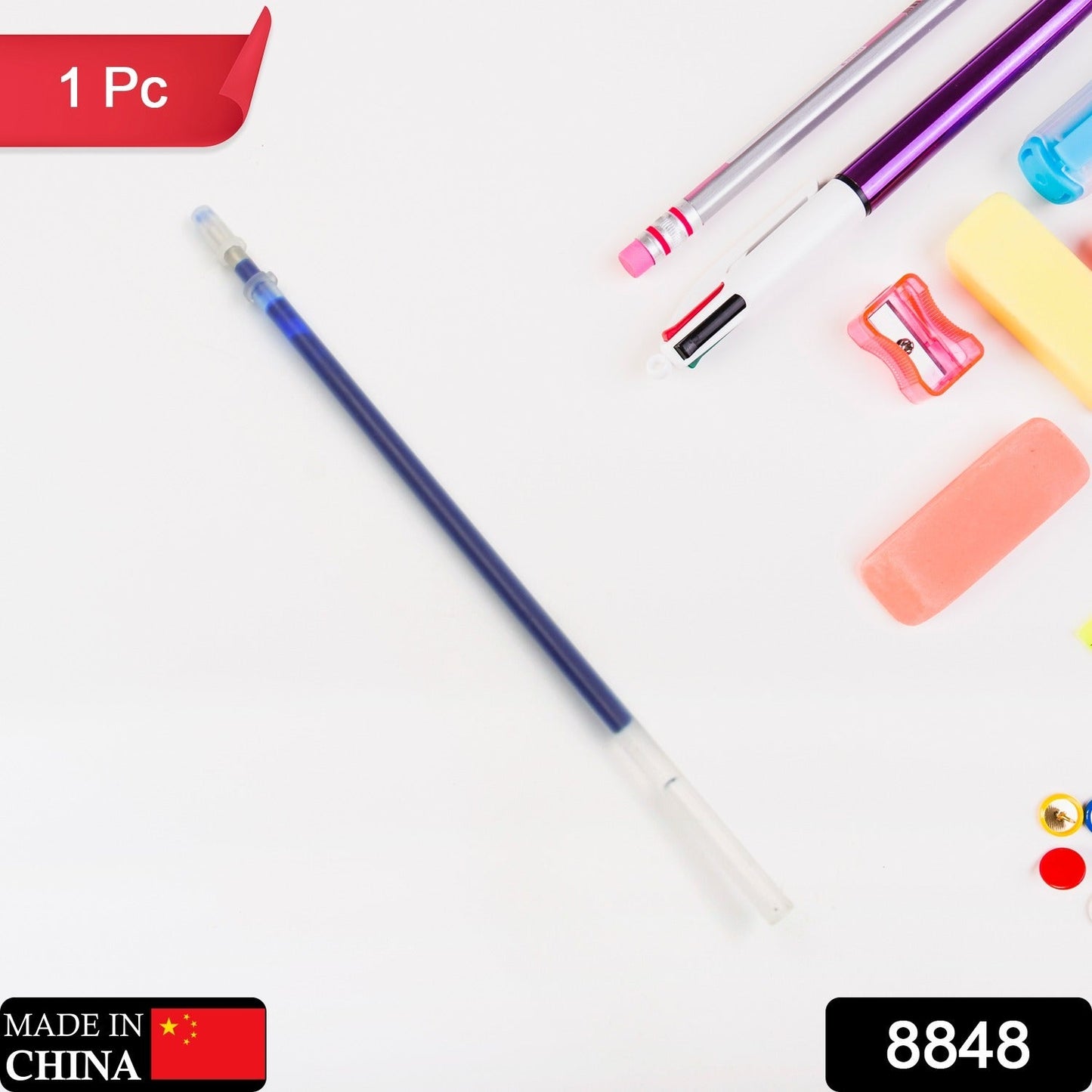 Blue Pen Refill All Round Ball Pen Refill Smooth Writing Pen Refill all Pen Suitable (12 Pc)