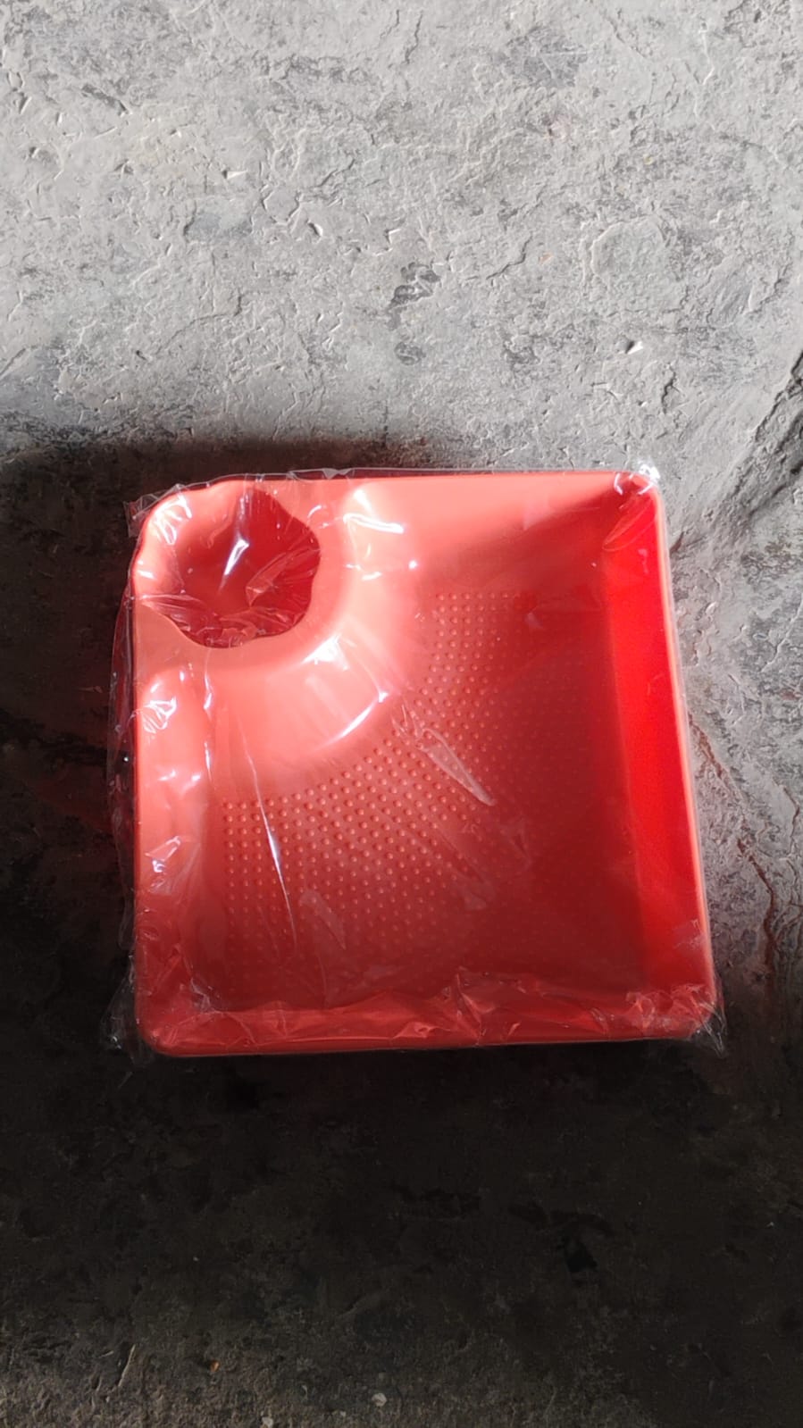 Plastic Plates with Dipping Saucer & Round Dip Part (1 Pc / 18Ãƒâ€”16 Cm / 1 Pc)