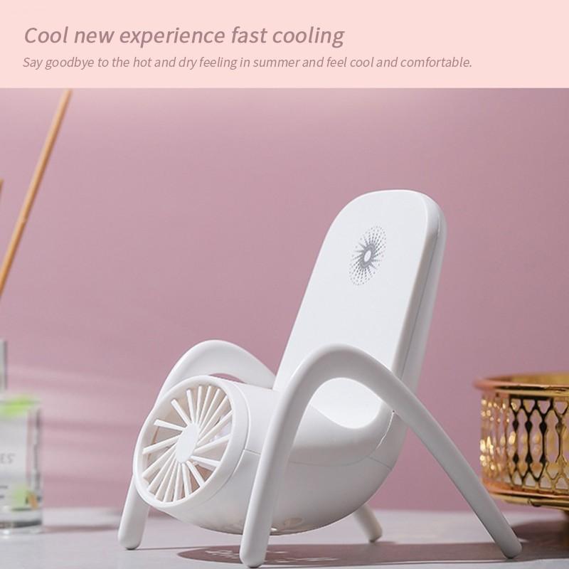 Portable Mobile Phone Holder Fan Ã¢â‚¬â€œ Handheld, Multi-Function (Battery Not Include)