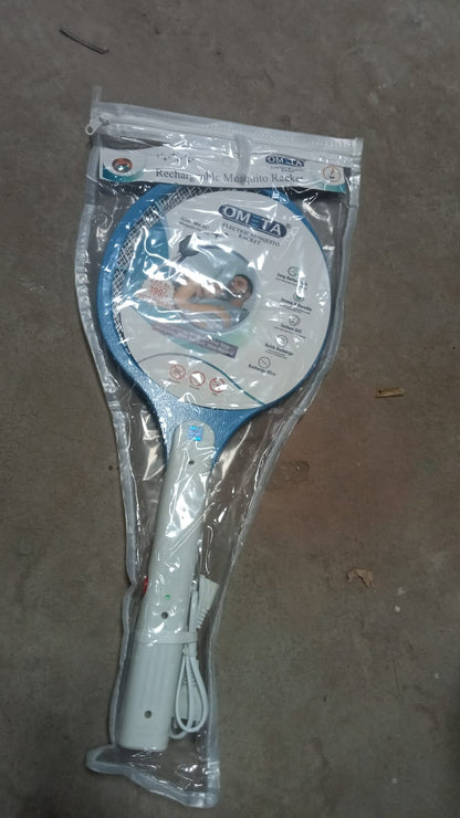 Rechargeable Mosquito Killer Racket Ã¢â‚¬â€œ Handheld Electric Fly Swatter with Cable (Quality Assured, with cable)