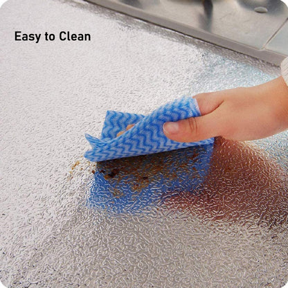 Aluminium Kitchen Wall Sheet Aluminium Without Adhesive (3 Pc  50x90 Cm)