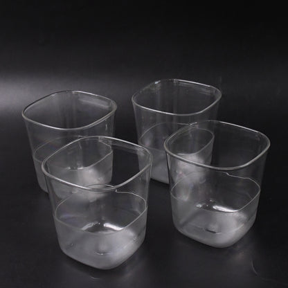 Transparent Stylish Premium Jug With Elegant Handle (2000 Ml Jug Approx  4 Pcs Plastic Glass)