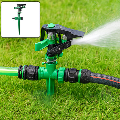 360-degree Rotating Garden Impact Sprinkler (1 Pc)