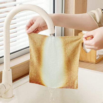 Thickened Magic Wipe Home Kitchen Car Multi-functional Cleaning Rag (20 Pc)