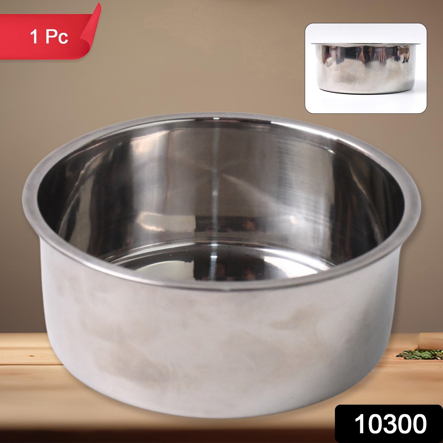 Stainless Steel Table Small Dish Bowl Plate Set For Side Dish Sauce  (1 Pc)