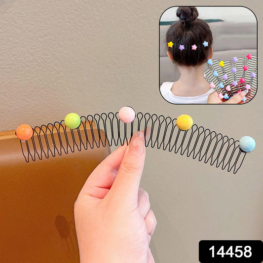 Cartoon Clip For Kids Girls Curly Hair Tidying Comb Hair Accessory For Women (1 Pc)