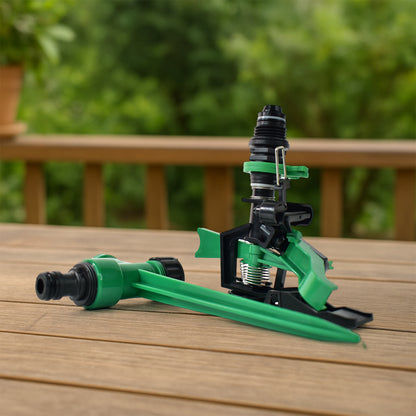 360-degree Rotating Garden Impact Sprinkler (1 Pc)