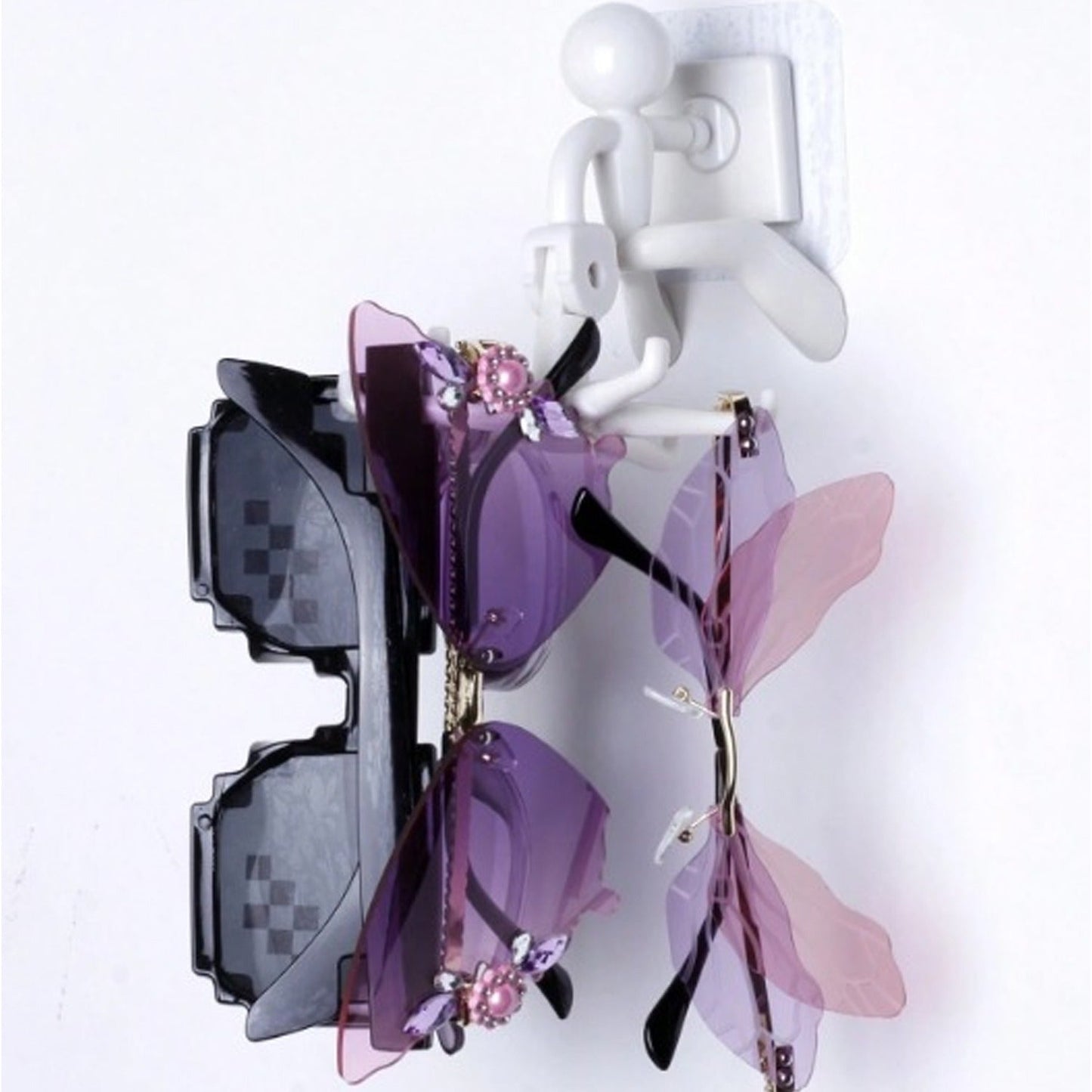 360Ã‚Â° Rotating 6-Claw Hook Ã¢â‚¬â€œ Kitchen & Bathroom Organizer (1 Pc | White)