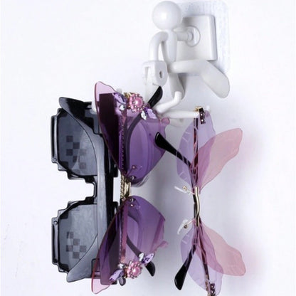 360Ã‚Â° Rotating 6-Claw Hook Ã¢â‚¬â€œ Kitchen & Bathroom Organizer (1 Pc | White)