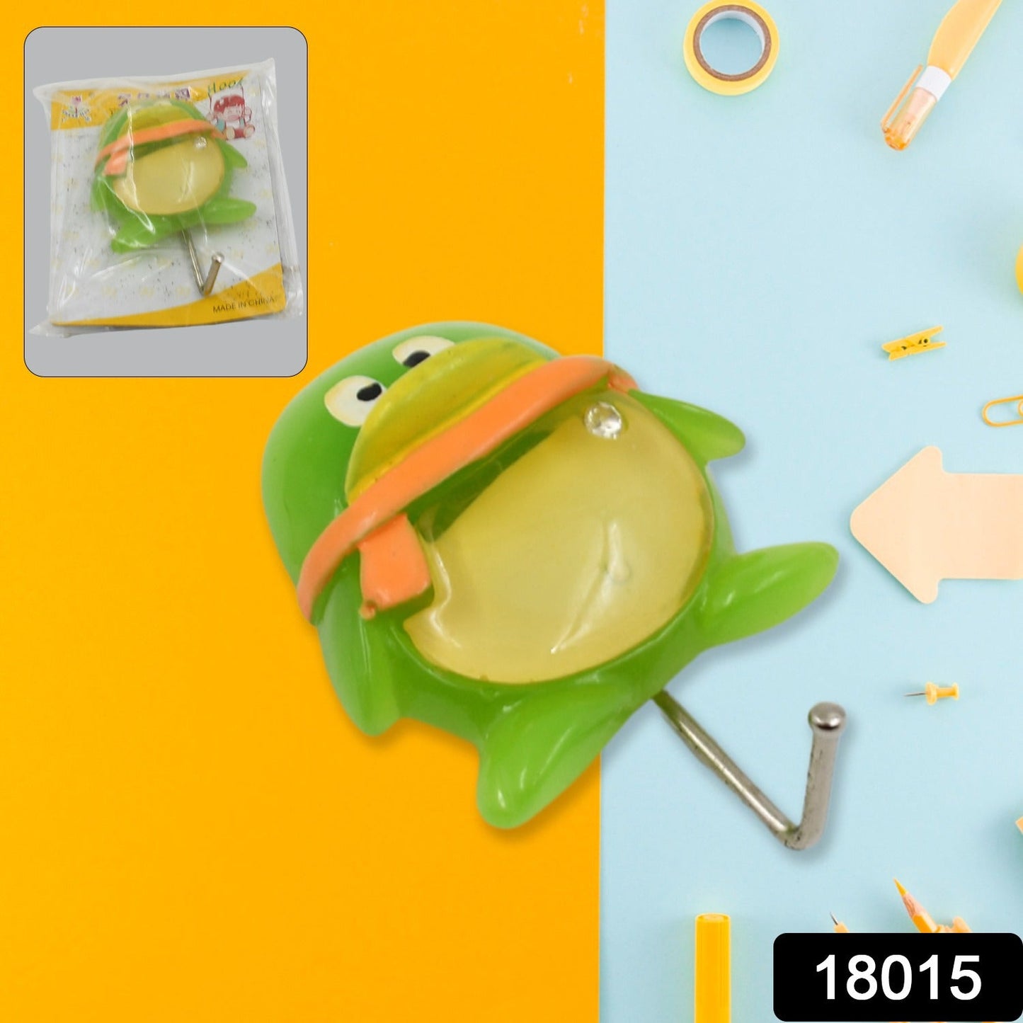 Multipurpose StrongÃ‚Â Hook Self-Adhesive hooks (1 Pc / Mix Design)