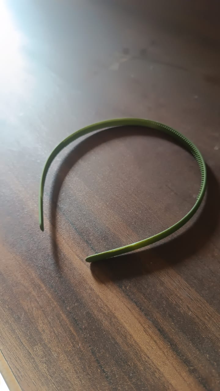 Plastic Simple Headbands Comb Headbands Hairbands (3 Pc)