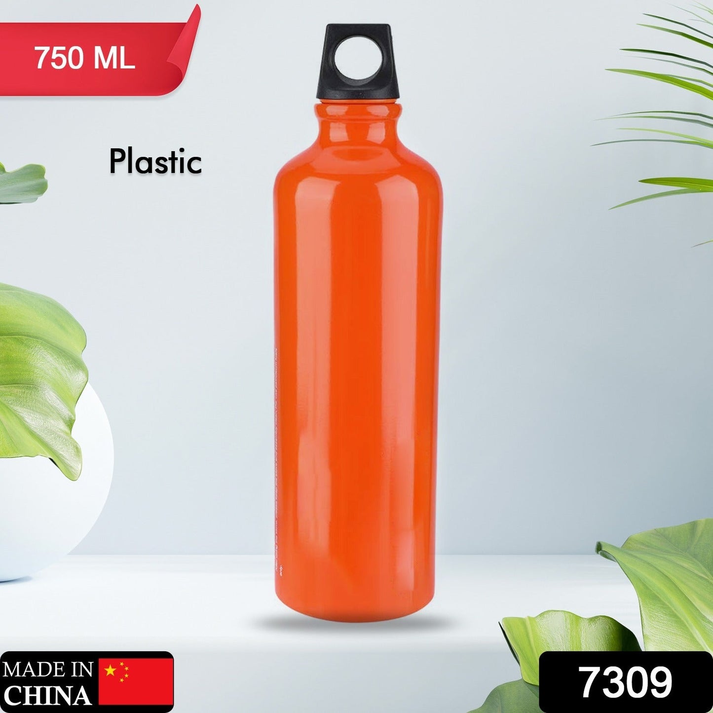 Premium Plastic Water Bottle Ã¢â‚¬â€œ Fridge, Office, Gym, Yoga (750ml)