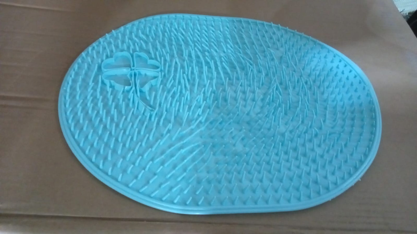 Silicone Bath Massage Cushion with Suction Cup (35Ãƒâ€”28 CM / 1 Pc)