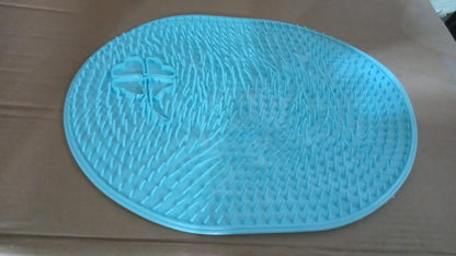 Silicone Bath Massage Cushion with Suction Cup (35Ãƒâ€”28 CM / 1 Pc)