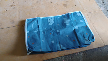 Multipurpose Zipper Storage Cloth Bag (1 Pc / 55Ãƒâ€”35 CM)