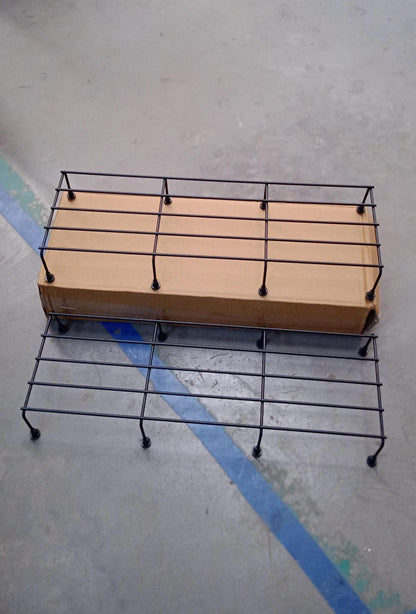 Metal Rectangle Flower plant stand for balcony (60Ãƒâ€”20 Cm / 2 Pc Set)