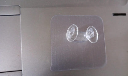 Transparent Self-Adhesive Wall Hook Ã¢â‚¬â€œ Drill-Free, Waterproof & Oil-Proof for Toothbrush, Socket (5 Pc)