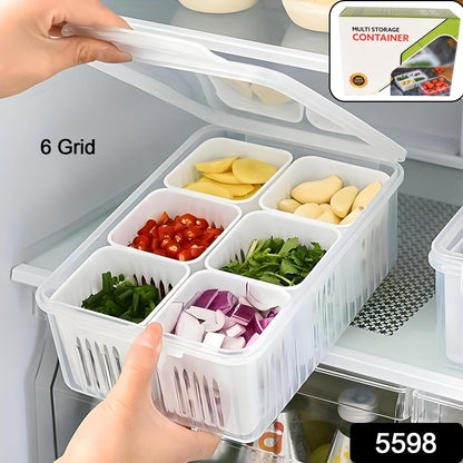 Fridge Storage Box Ã¢â‚¬â€œ Freezer & Kitchen Organizer for Vegetables & Food (1 Pc)