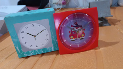 Classic Desktop Alarm Clock Ã¢â‚¬â€œ Simple, Reliable, and Stylish (1 Pc / Mix Color)