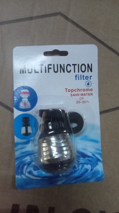 Faucet Bubbler, Faucet Aerator, Water Filter 360Ã‚Â° Sink Use for Kitchen, Bathroom, Home Use, High Pressure Power Spray, Plating, for Kitchen Bathroom (1 Pc)