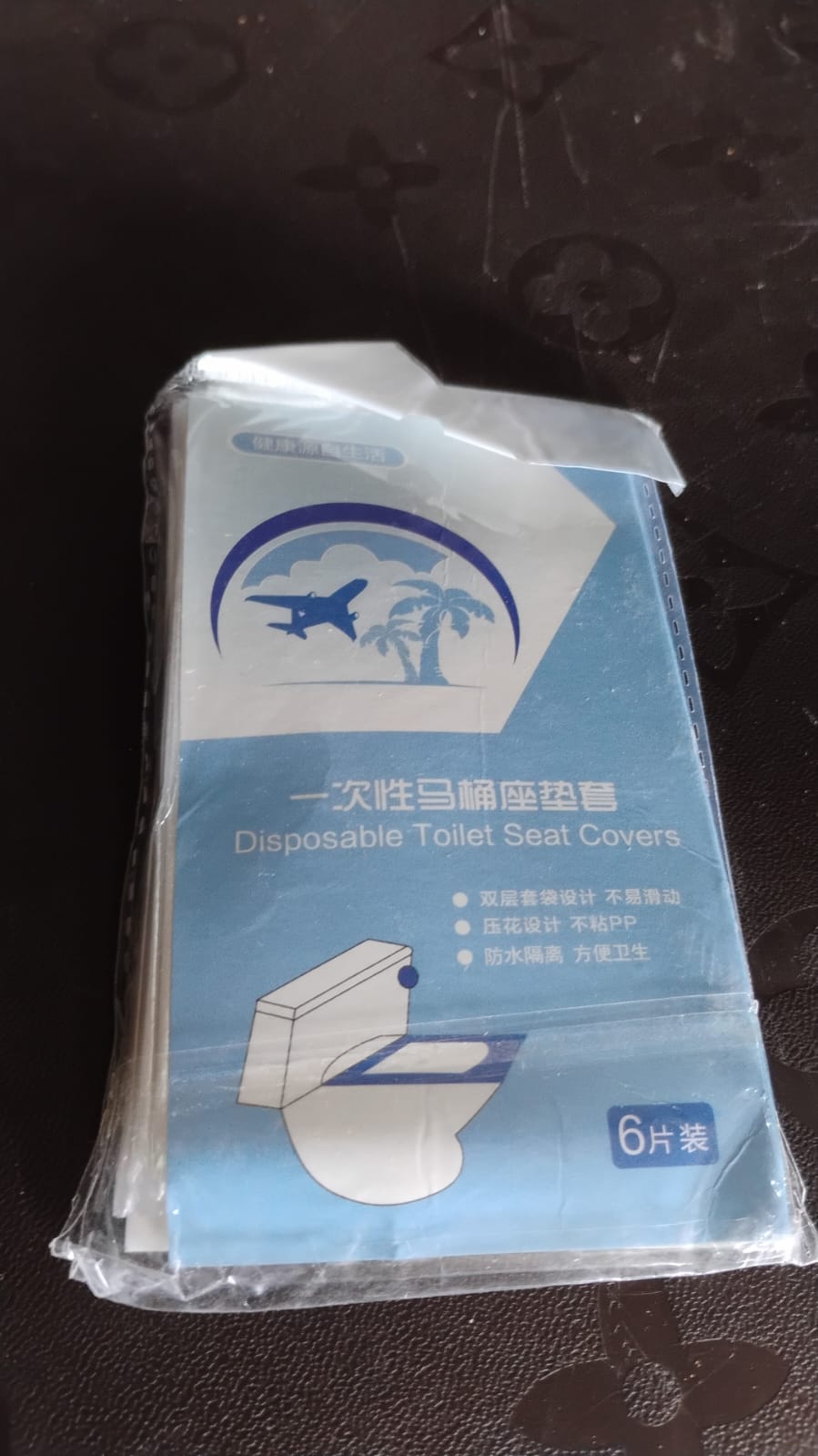 Travel Disposable Toilet Seat Cover (6 Pcs Set)-3 pcs