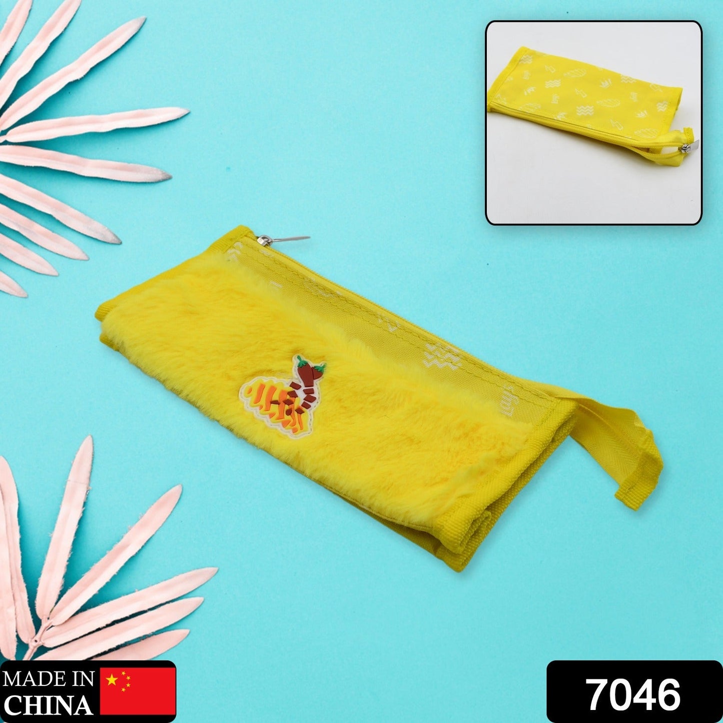 Smart Double Pocket Zipper Pouch Ã¢â‚¬â€œ Multipurpose, Washable Stationery Organizer for School & Travel (2-Pocket)