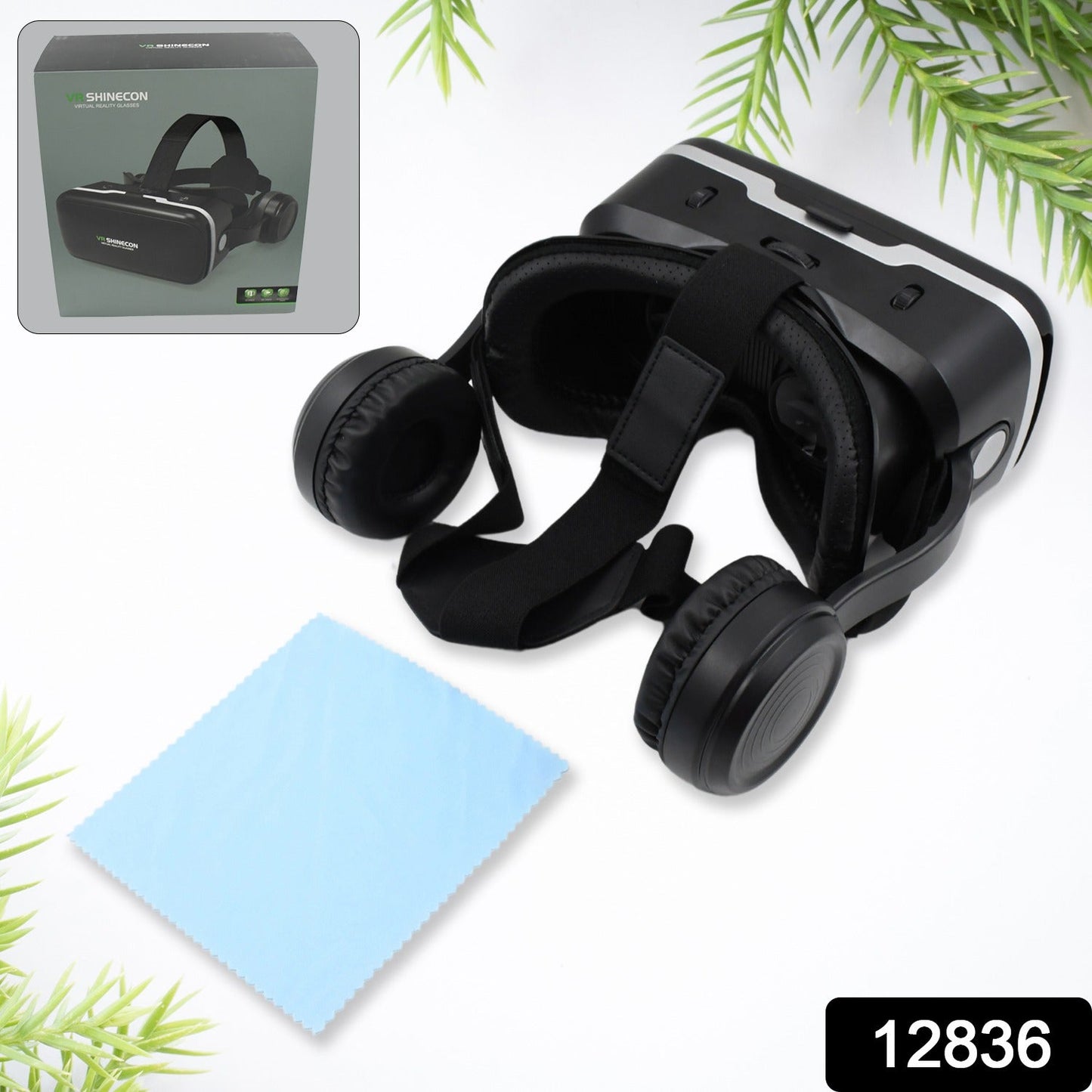 3D /Ã‚Â HD VR Glasses Virtual Reality Goggles Headset for iOS for Android SmartphoneÃ‚Â VR Goggles-For 3D VR Movies Video Games with Headphones (1 Pc)