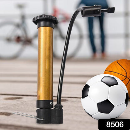 Hand Air Ball Pump Ã¢â‚¬â€œ Portable Metal Inflator for Basketball, Soccer & More