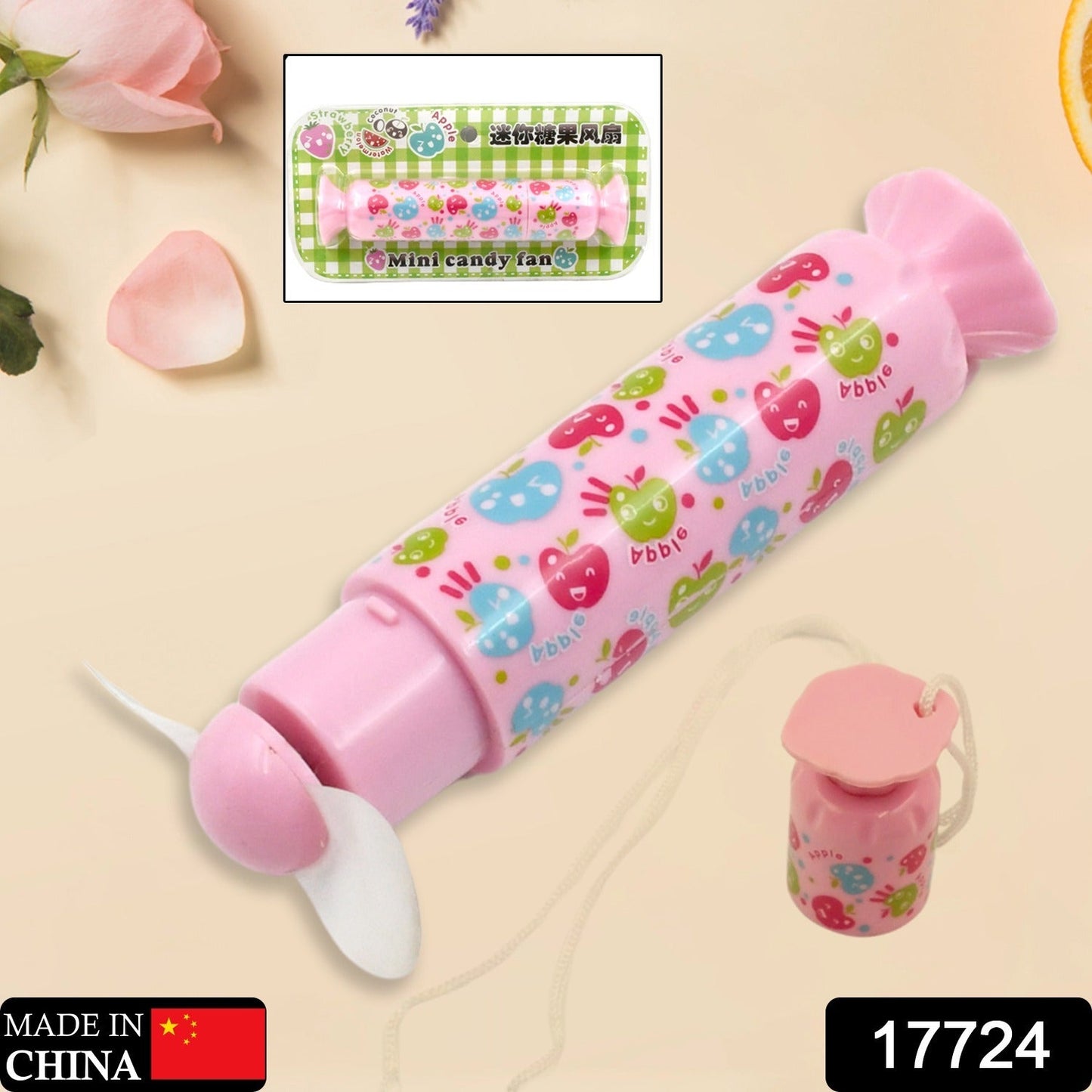 Battery Operated Handheld Mini Fan Ã¢â‚¬â€œ Portable Cooling Fan for Travel, Office & Outdoors (1 Pc, Battery Not Included)