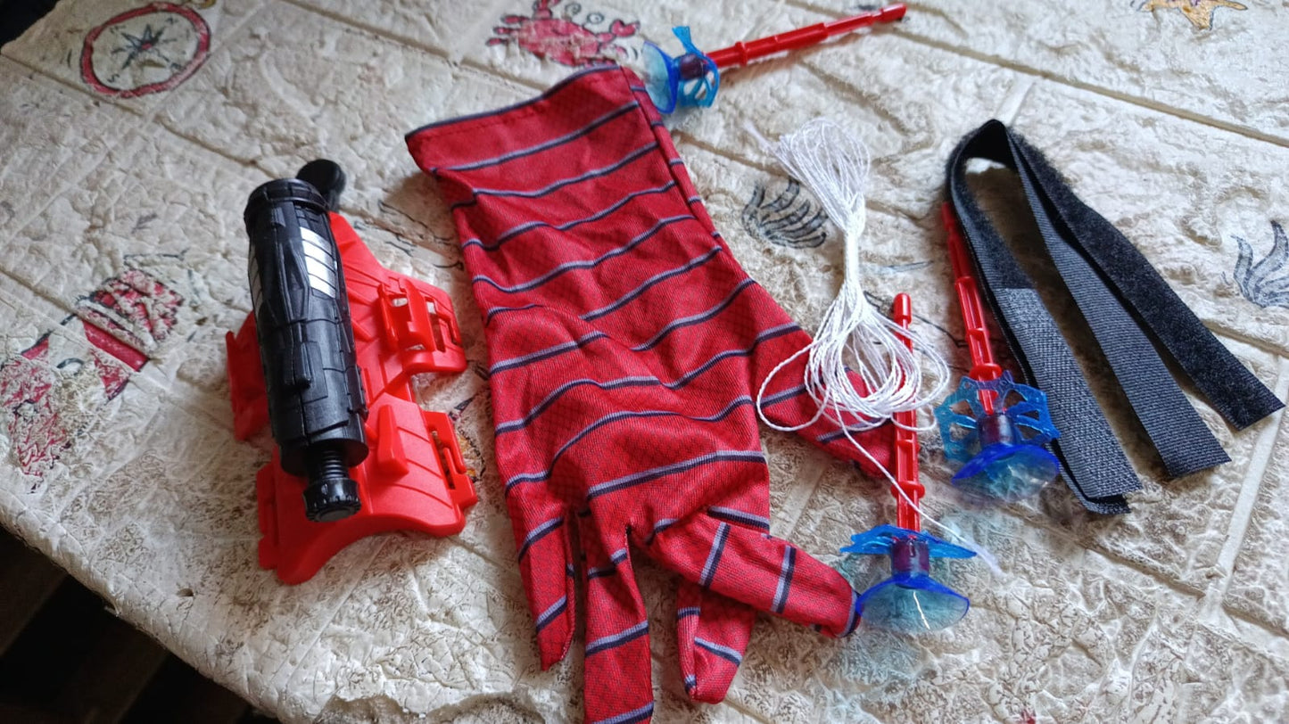 Web Shooter Toy Ã¢â‚¬â€œ Superhero Wrist Launcher for Kids Role-Play Fun