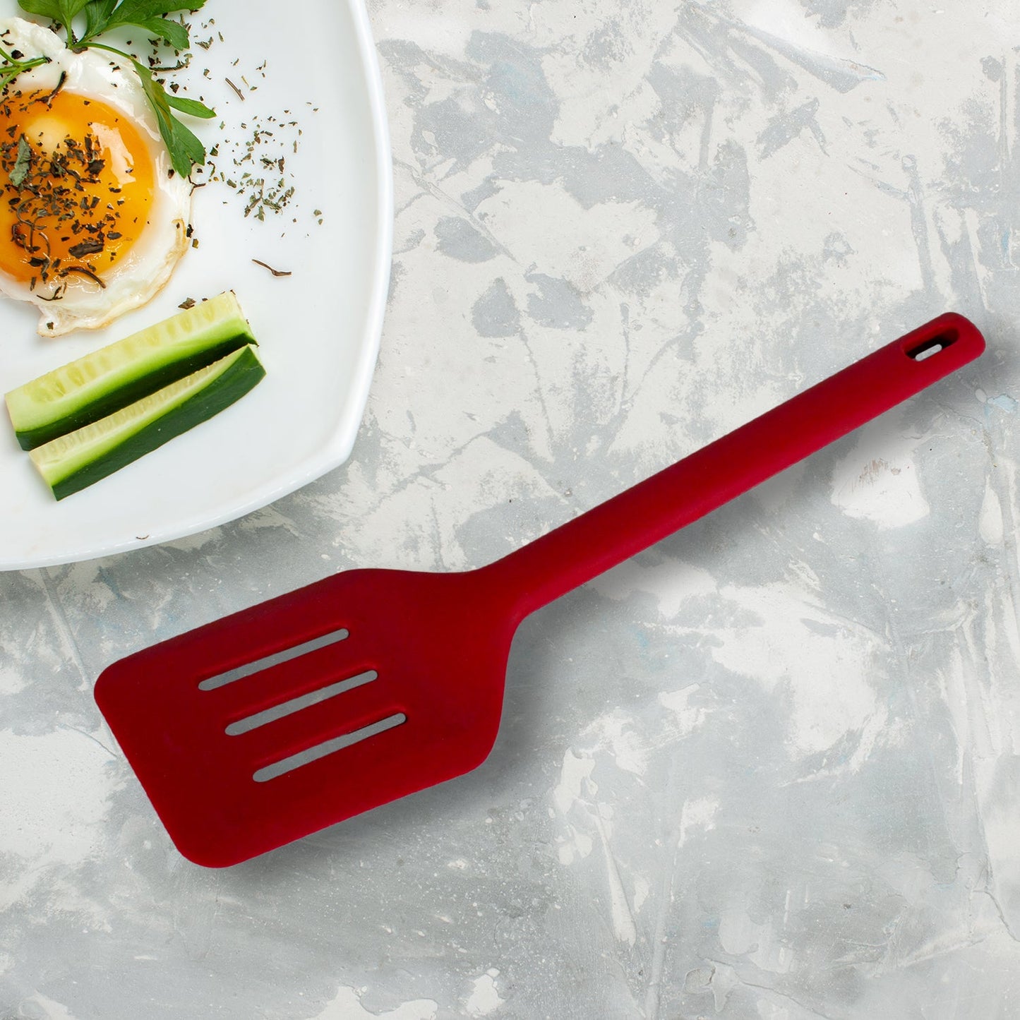 Multipurpose Silicone Spoon, Silicone Basting Spoon Non-Stick Kitchen Utensils Household Gadgets Heat-Resistant Non Stick Spoons Kitchen Cookware Items ForÃ‚Â Cooking and Baking (6 Pcs Set)