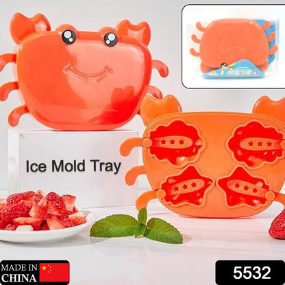 Crab Ice Mold Ã¢â‚¬â€œ Silicone Ice Cream & sicle Mold for Kids (1 Pc)