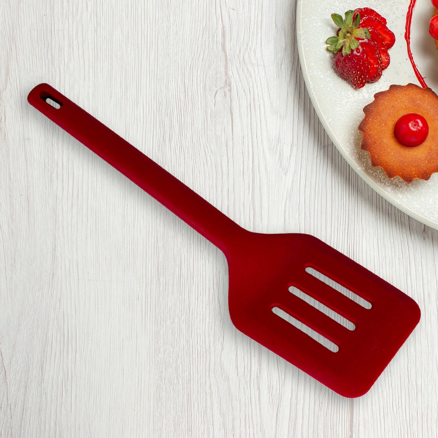 Multipurpose Silicone Spoon, Silicone Basting Spoon Non-Stick Kitchen Utensils Household Gadgets Heat-Resistant Non Stick Spoons Kitchen Cookware Items ForÃ‚Â Cooking and Baking (6 Pcs Set)