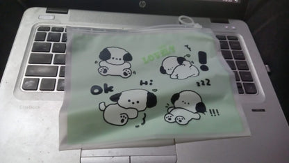 Reusable Multipurpose Pouch Pen Stationary Case Travel, Boys & Girls Pouch with Zip for Travel, School, Stationary (3 Pc/ Mix Design)