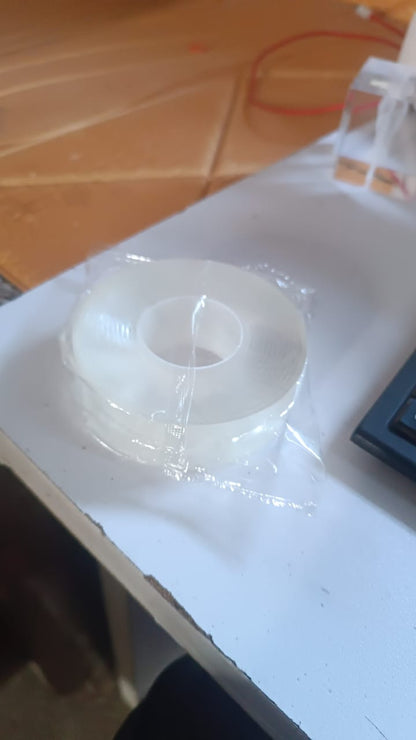 Sticky Double Sided Tape Washable Adhesive Tape Reusable (8.5Ãƒâ€”3 Cm / 1 Pc)