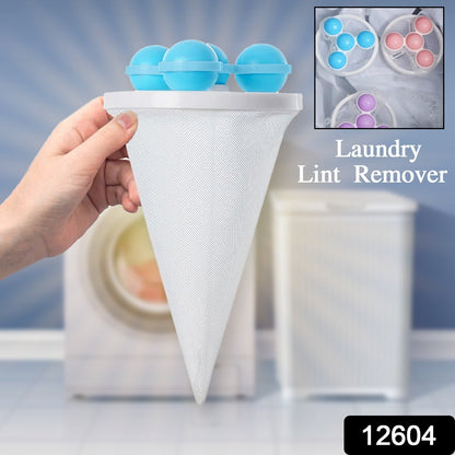 Floating Laundry Ball Lint Catcher Ã¢â‚¬â€œ Reusable Hair & Fur Filter (1 Pc)