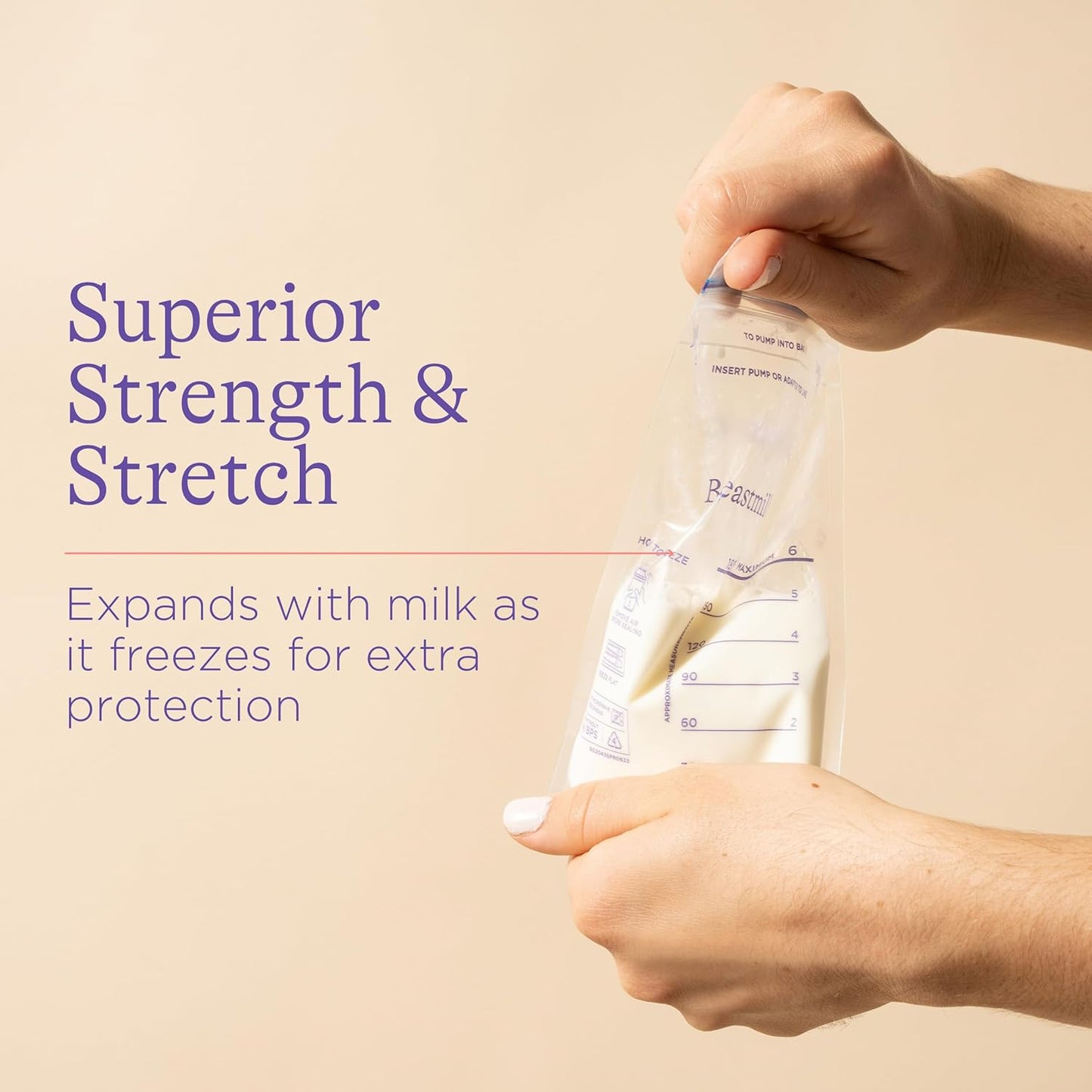 Breastmilk Storage Bags Double Zipper Seal (2 Pc)