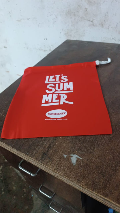 Multipurpose Heavy Duty Drawstring Bag (32Ãƒâ€”27 Cm / 3 Pc)