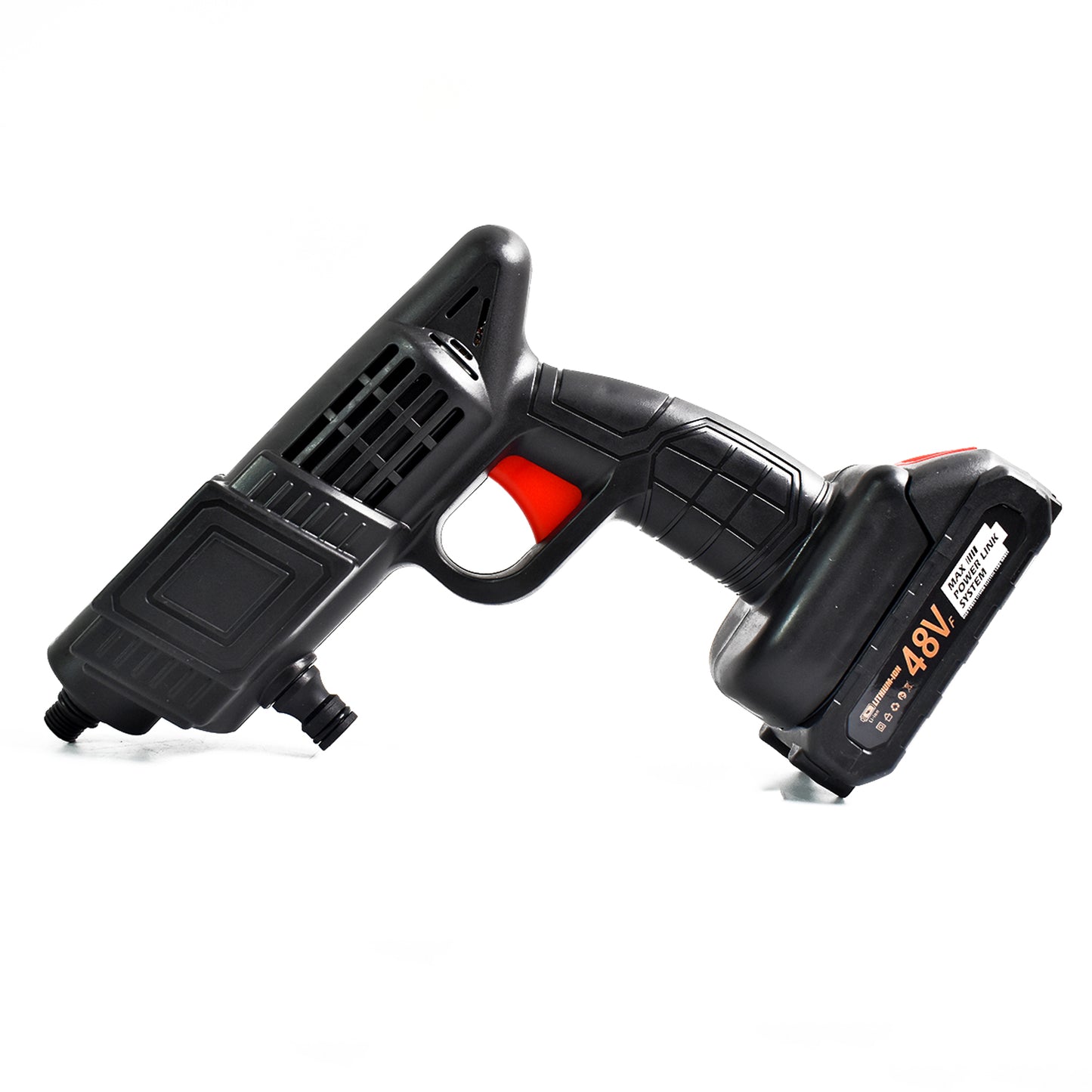 Car Washer Gun Wireless High Pressure Washer Water Spray Gun (48v  With Small Box  Small Adaptor  1 Set)