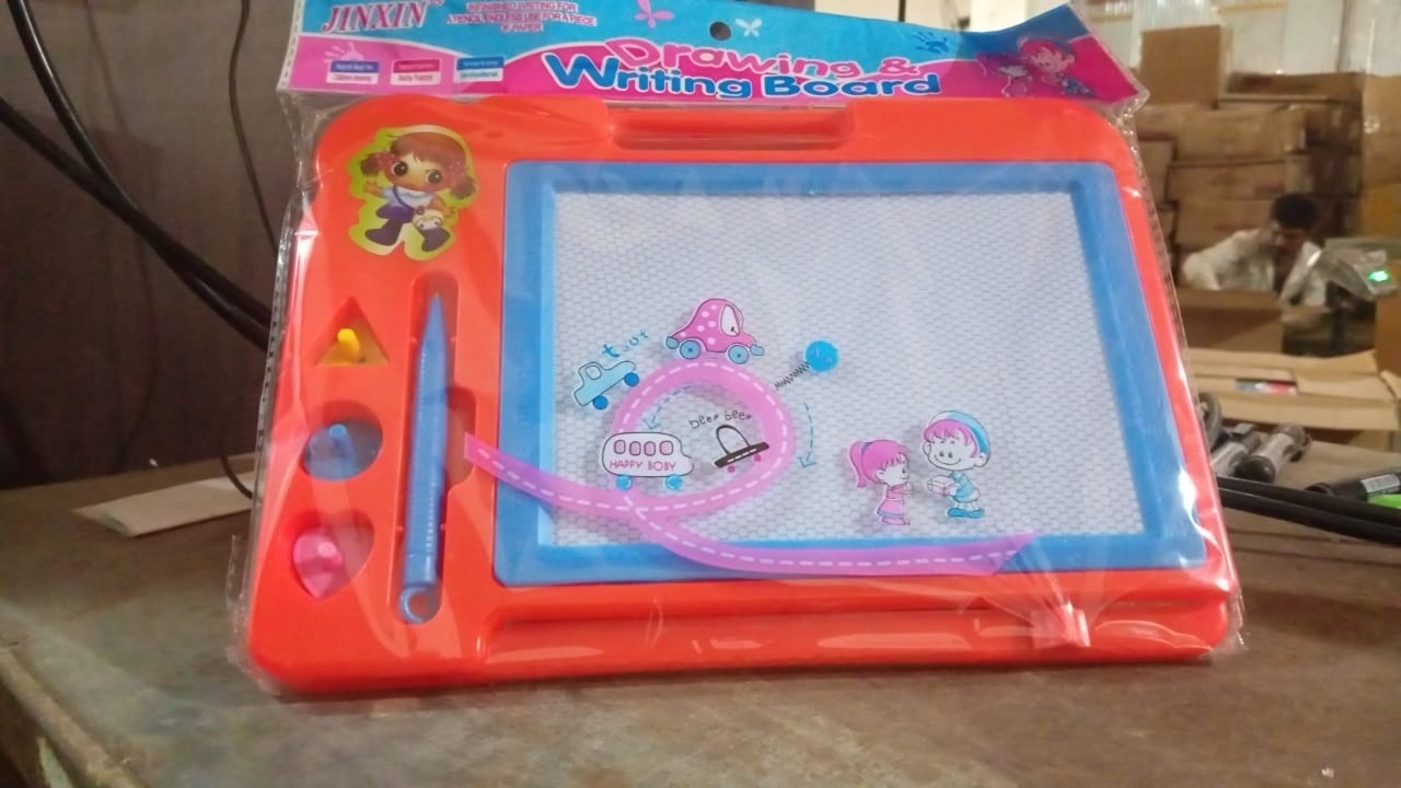 Magnetic Slate Sketch Pad / Board for Kids (1 Pc / 27 Ãƒâ€” 19 Cm)