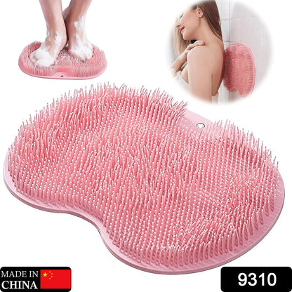Silicone Bath Massage Cushion Ã¢â‚¬â€œ Suction Cup Exfoliating Foot Scrubber & Mat