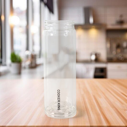 Double Wall Glass Infuser Tea Mug (280ml Approx  1 Pc)