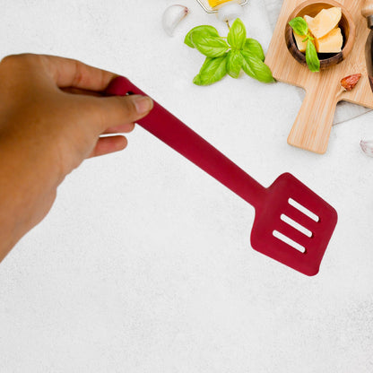 Multipurpose Silicone Spoon, Silicone Basting Spoon Non-Stick Kitchen Utensils Household Gadgets Heat-Resistant Non Stick Spoons Kitchen Cookware Items ForÃ‚Â Cooking and Baking (6 Pcs Set)