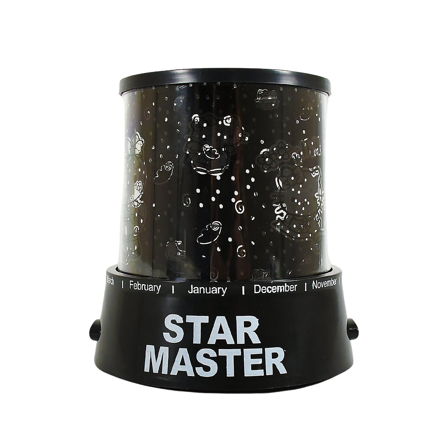 LED Projector Night Light Amazing Lamp, 3 Battery operated lamps, Rotation With the music Function, Master for Kids Bedroom Home Decoration NightÃ‚Â Romantic Gift (Battery Not Included / 1 pc)